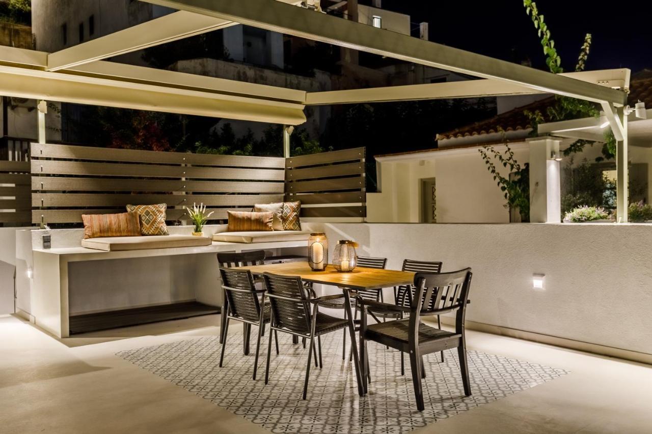 Breezy Rooftop House Skopelos Town Exterior foto